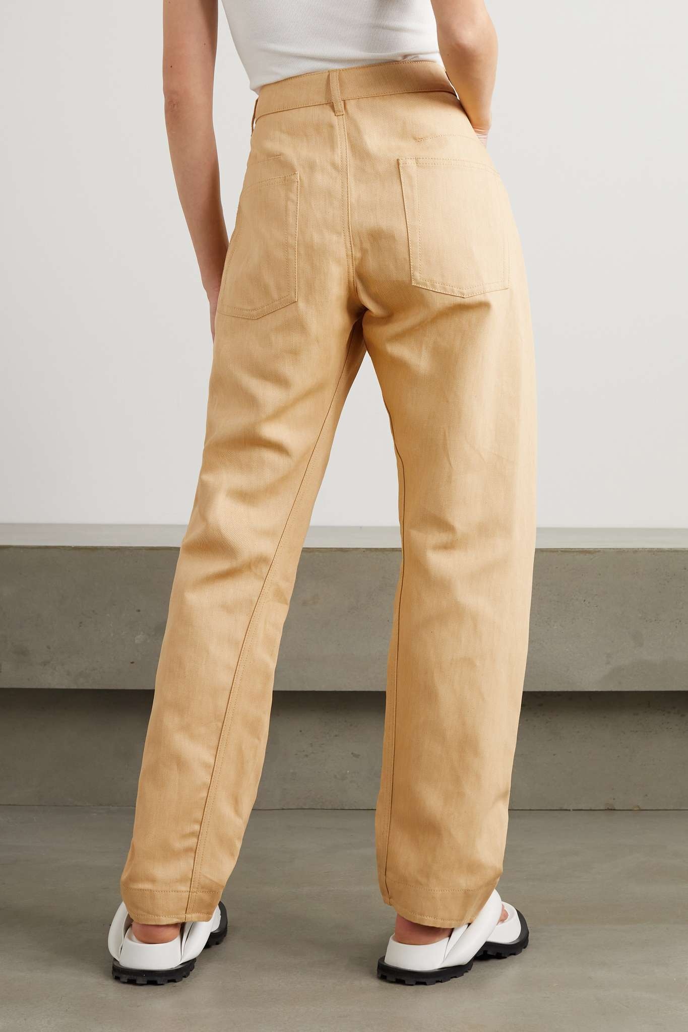 High-rise straight-leg jeans - 4