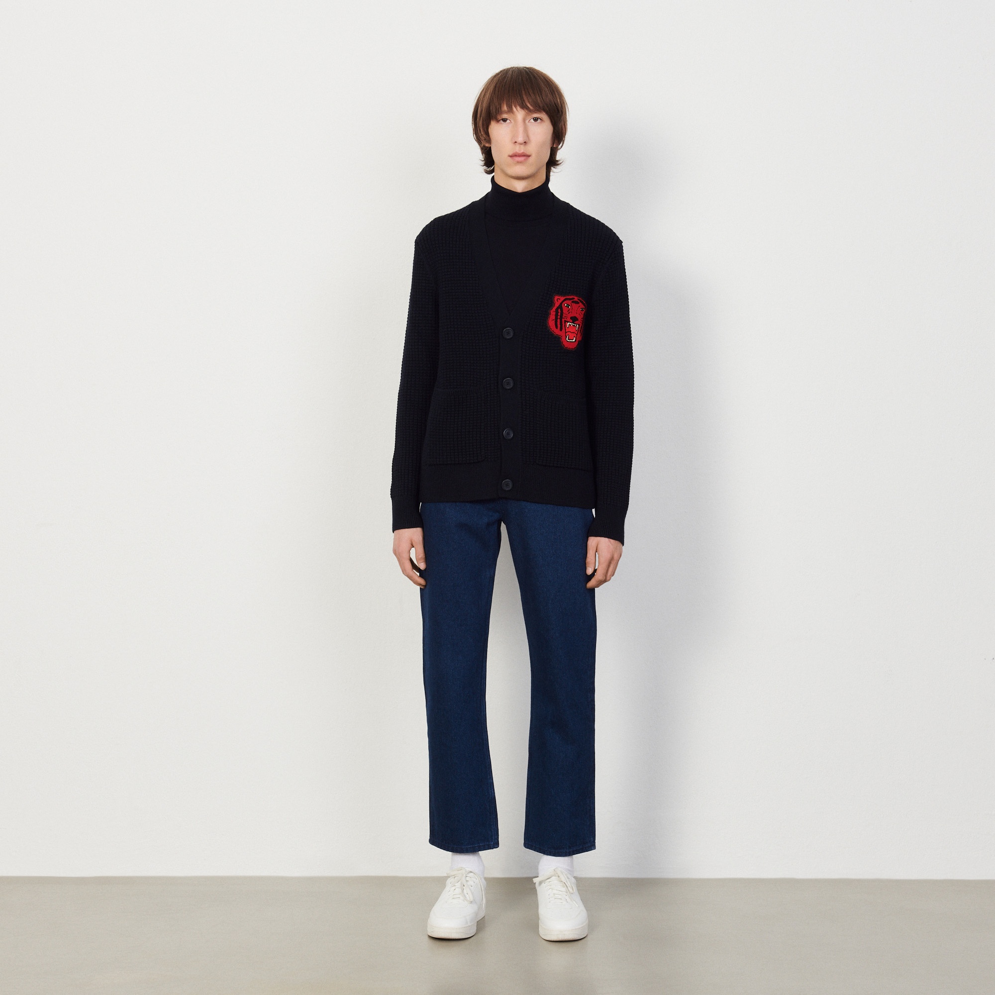 Cardigan with patch - 6