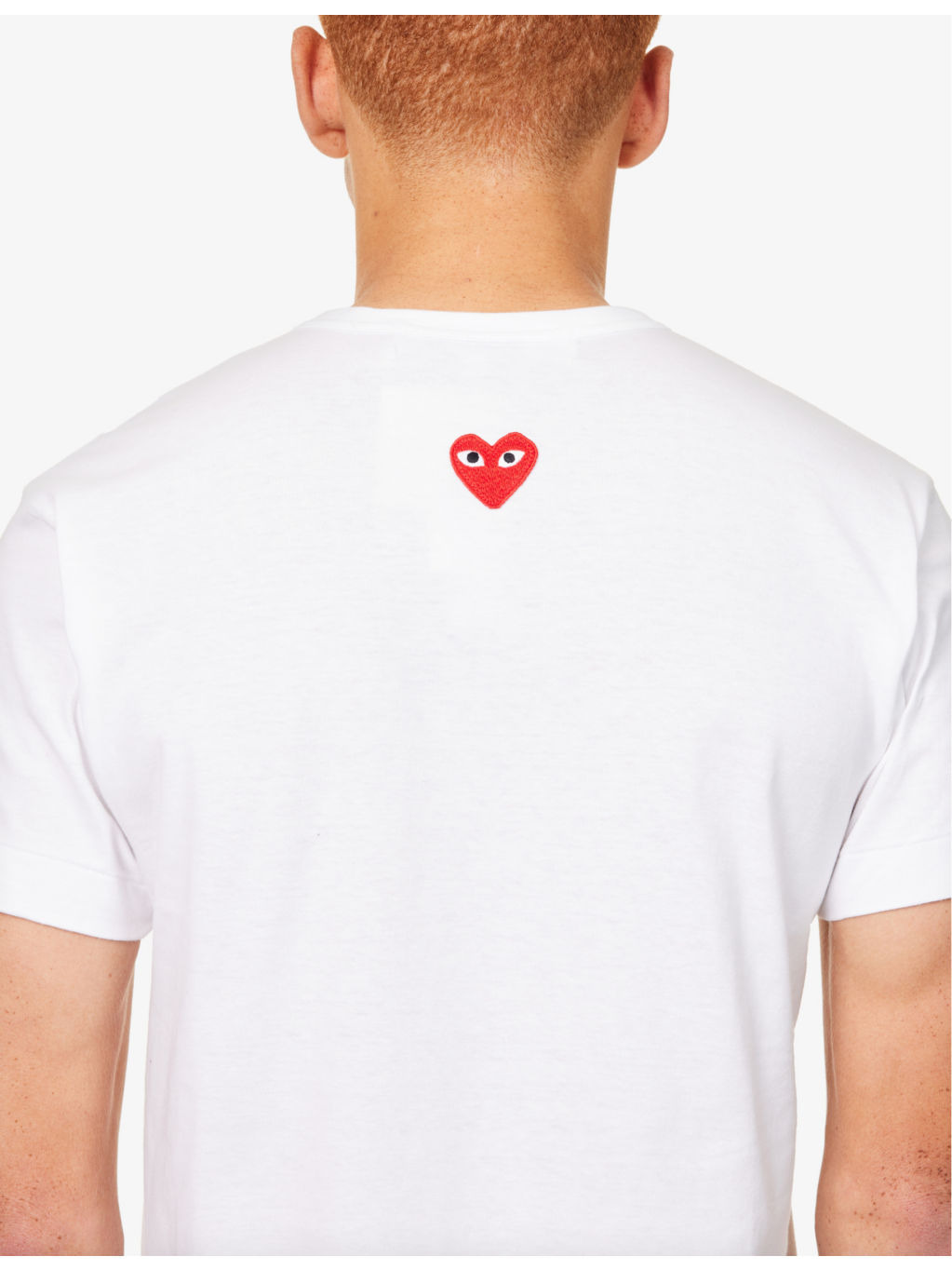 Brand-patch crew-neck regular-fit cotton-jersey T-shirt - 5