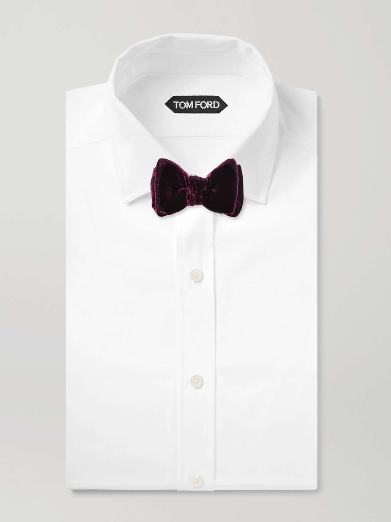 TOM FORD Pre-Tied Velvet Bow-Tie outlook