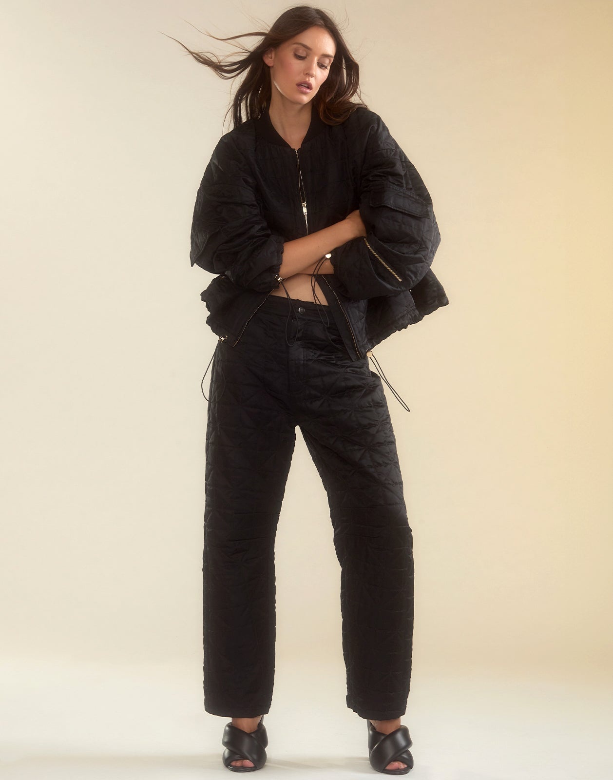 Downtown Quilted Horseshoe Pant - 2