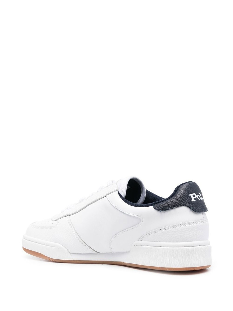 Court logo-embroidered sneakers 3