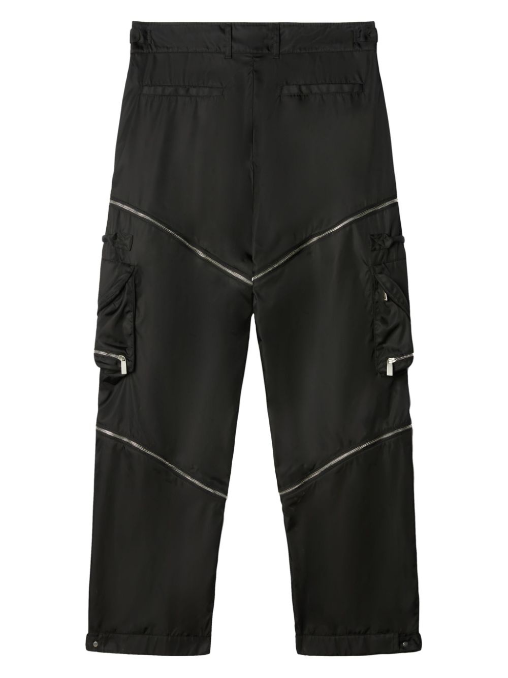 zip cargo pants - 2