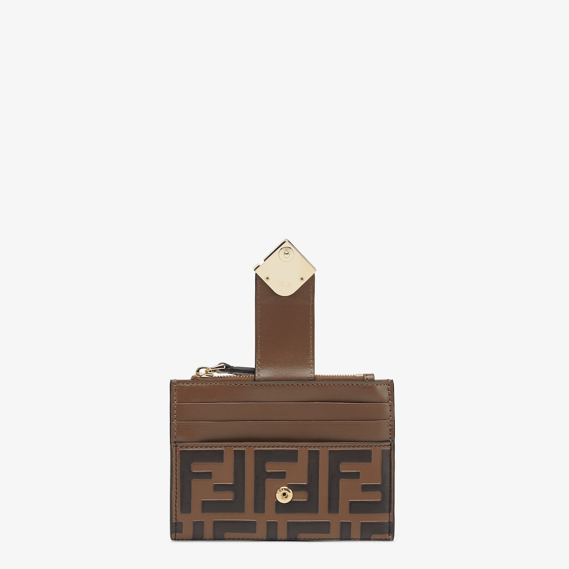 【FENDI】FF DIAMONDS CARD CASE◆8M0445AAJD Fendi FF Diamonds Card Case (All New In) IFCHIC.COM
