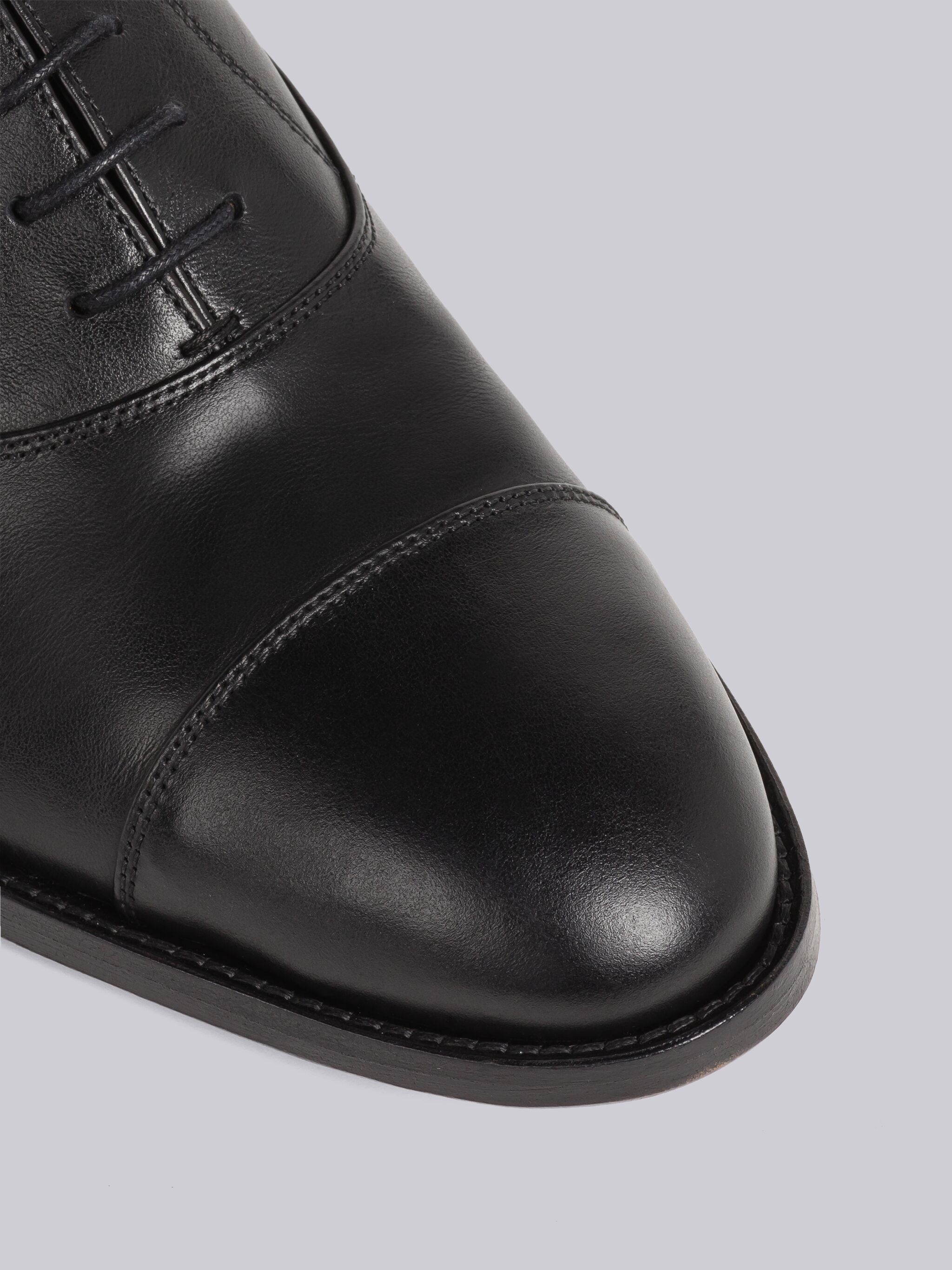 VITELLO CALF LEATHER CAP TOE OXFORD - 2