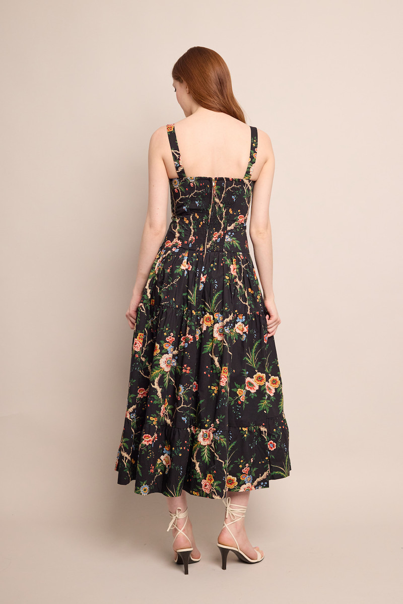 Santiago Dress An Entrance-Making Dress Featuring A Sculptural Bodice And Romantic Tiered Skirt 3