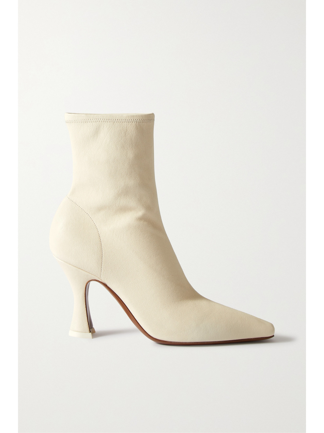 Ran Stretch-leather Ankle Boots - 1
