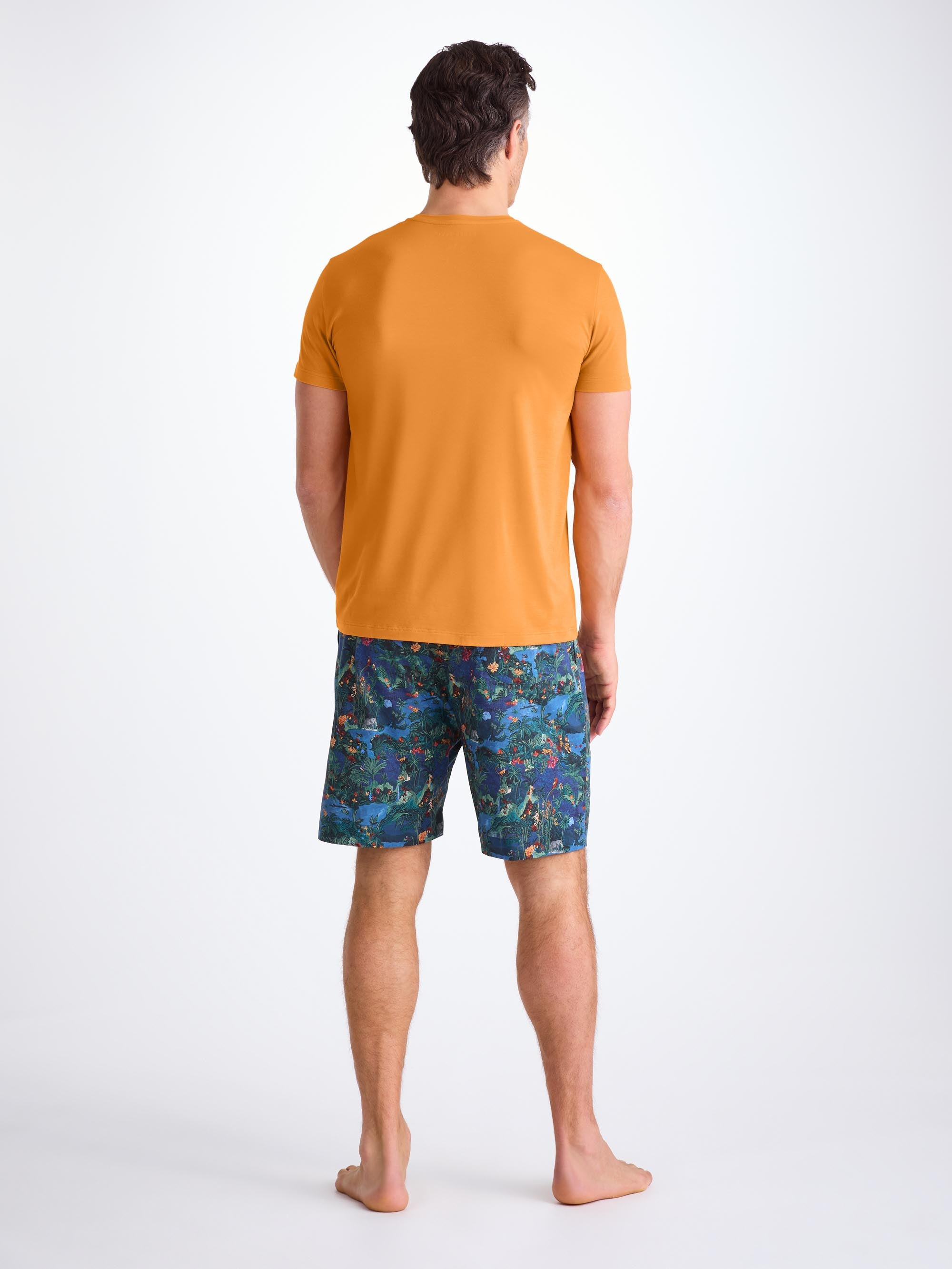 Men's T-Shirt Basel Micro Modal Stretch Apricot - 4