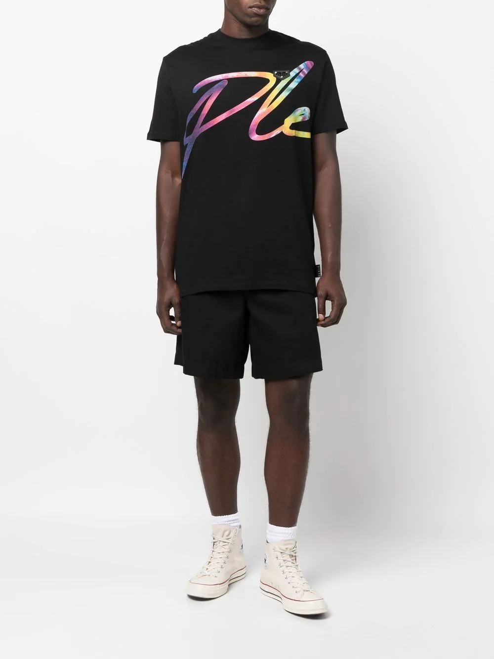 logo-print detail T-shirt - 3