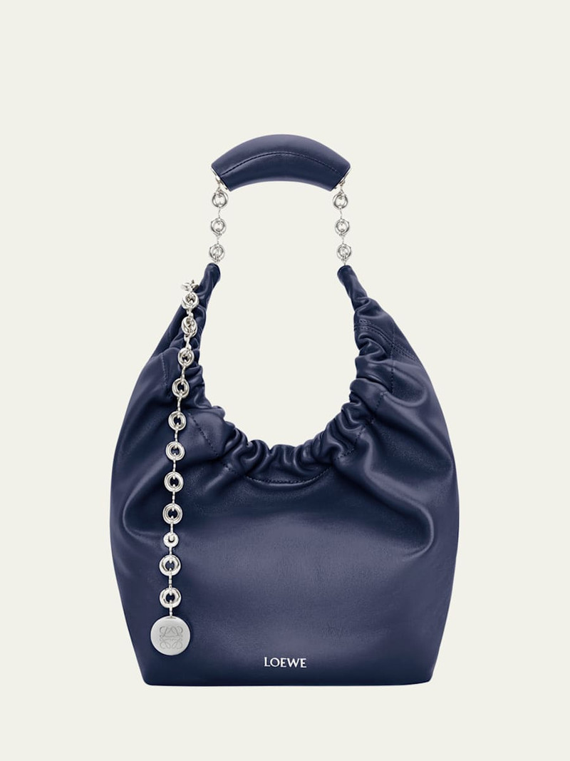 Squeeze Small Shoulder Bag in Napa Leather 1