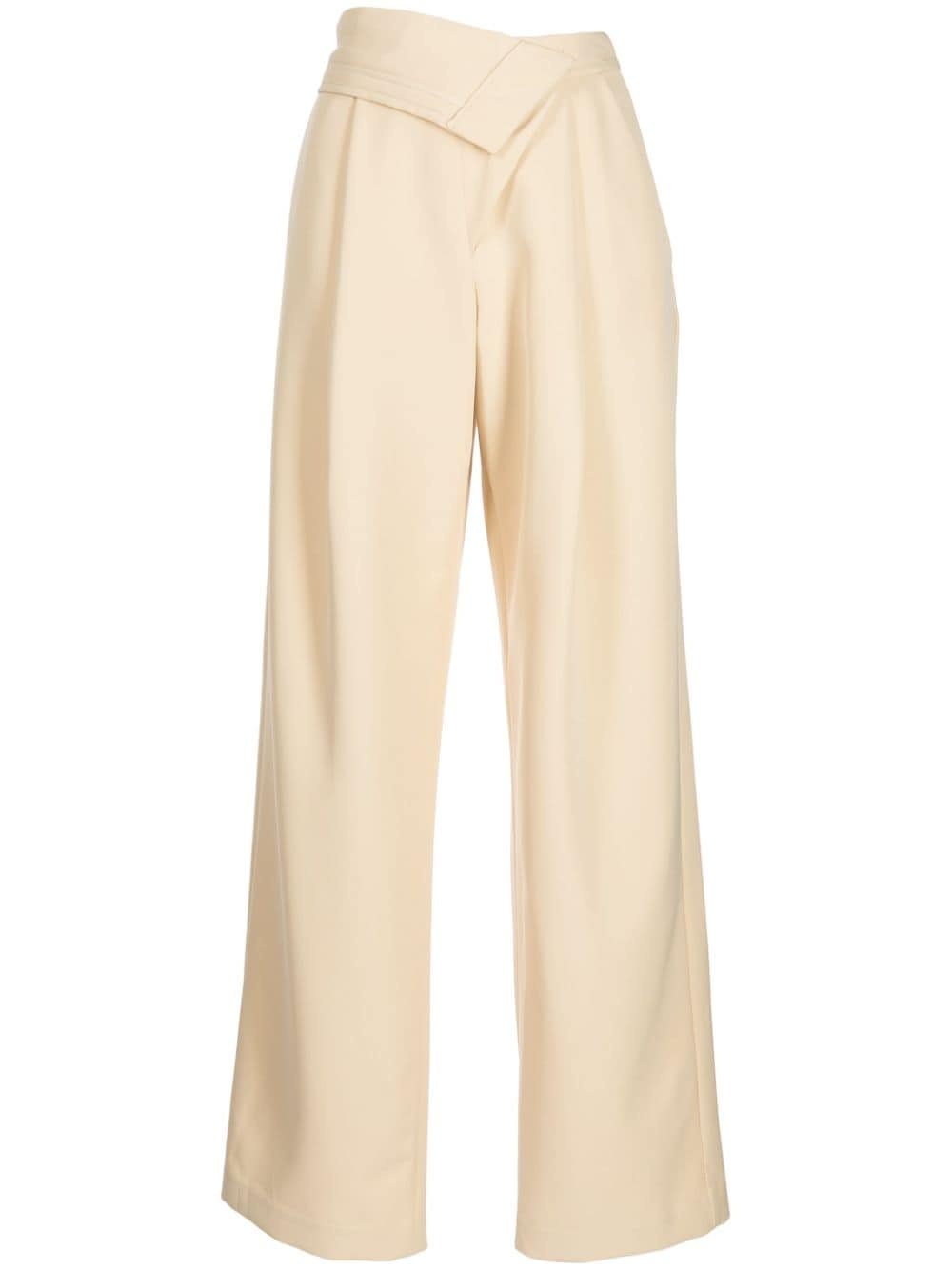 Vianka asymmetric-waist trousers - 1