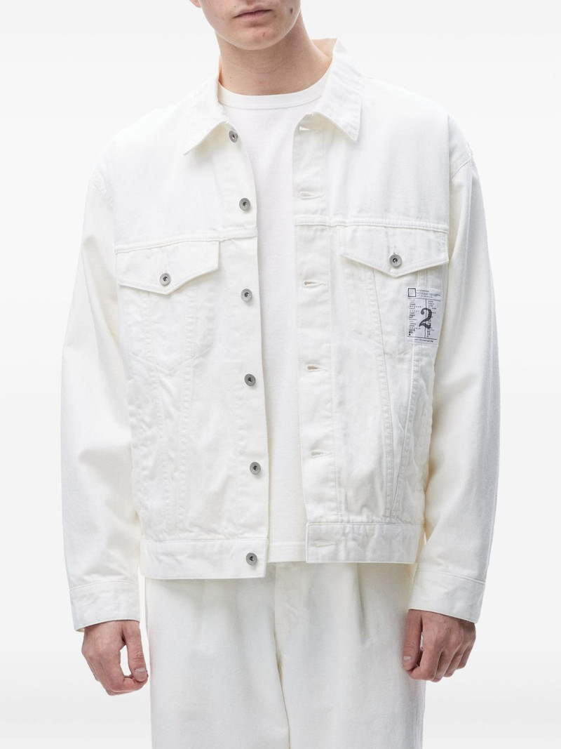 NEIGHBORHOOD graphic-patch denim jacket outlook