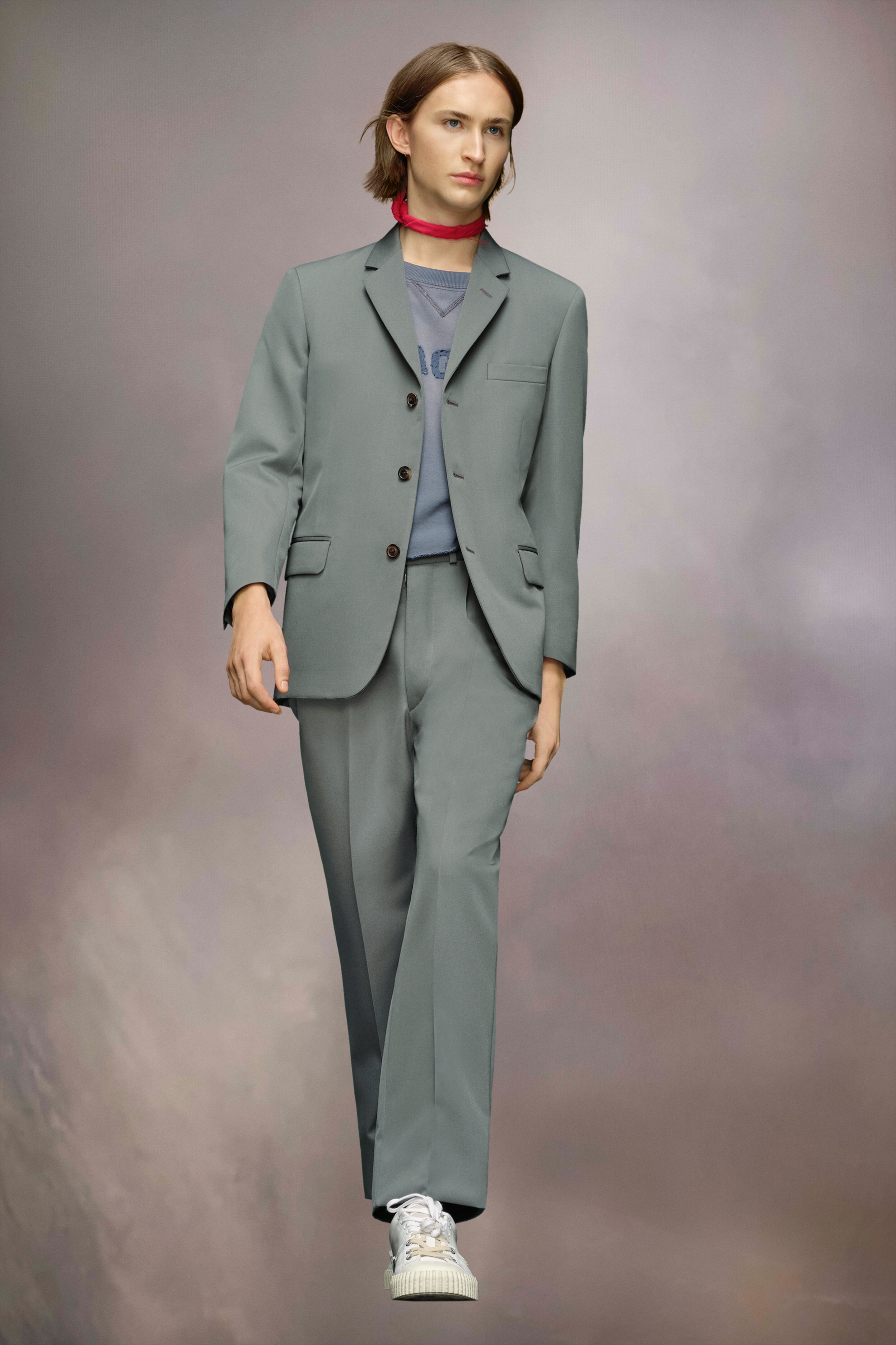 Wool gabardine jacket - 2