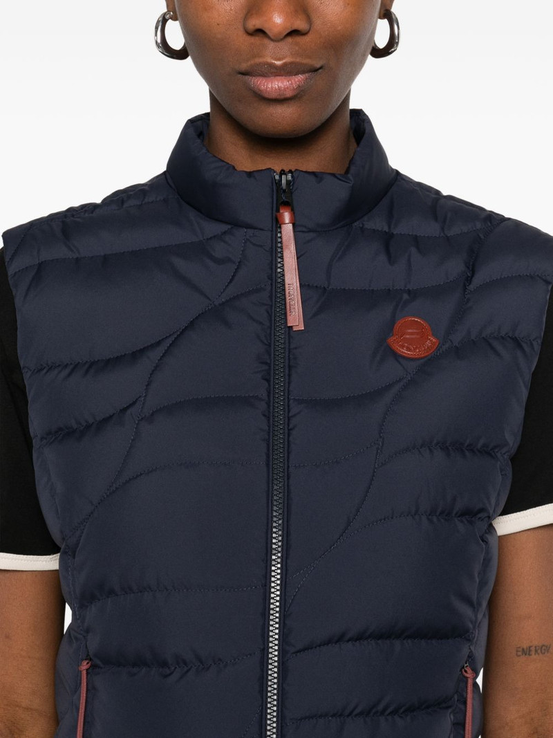 Huangbiao quilted vest 5