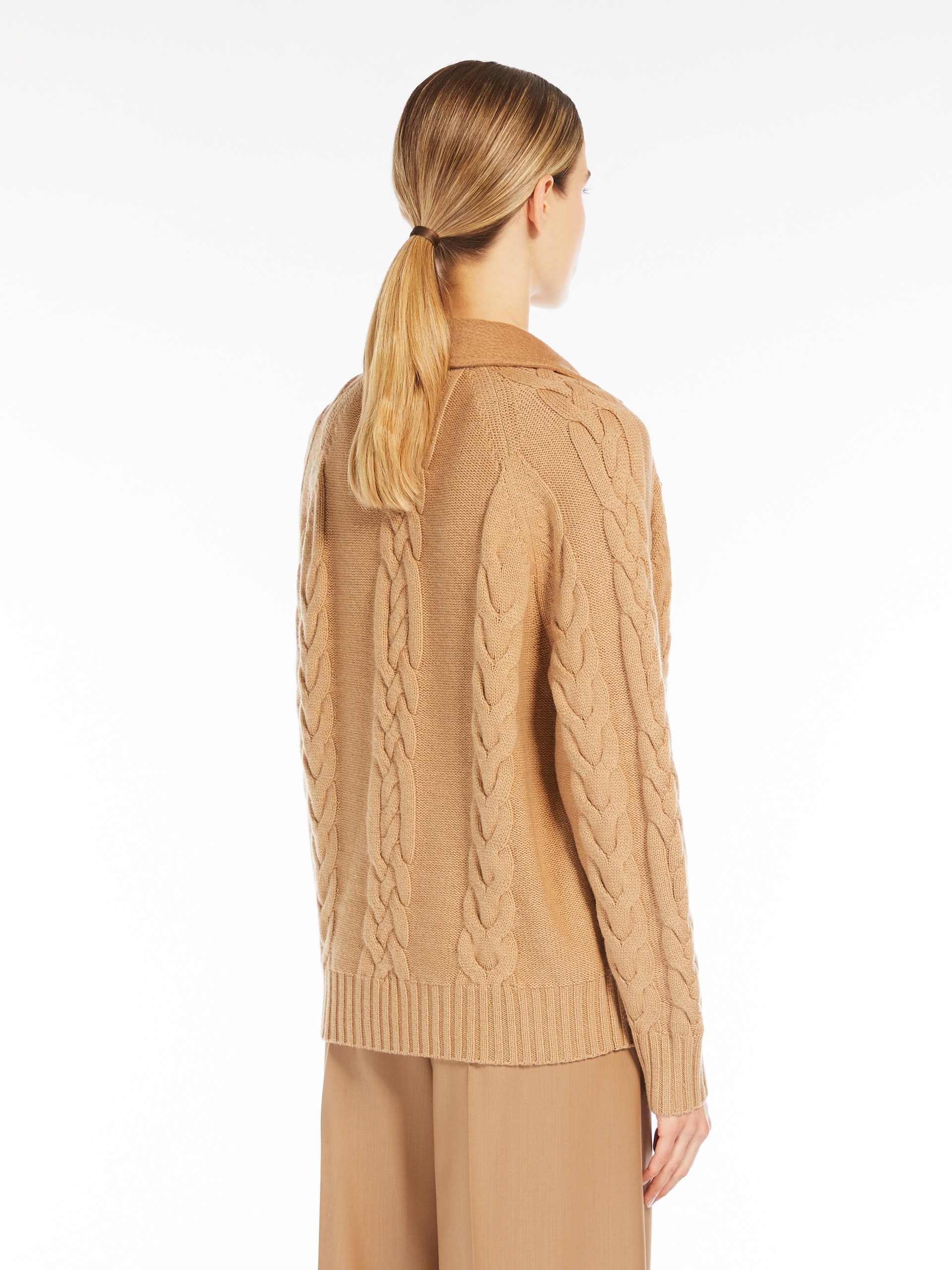MICIO Wool and cashmere pea coat - 4