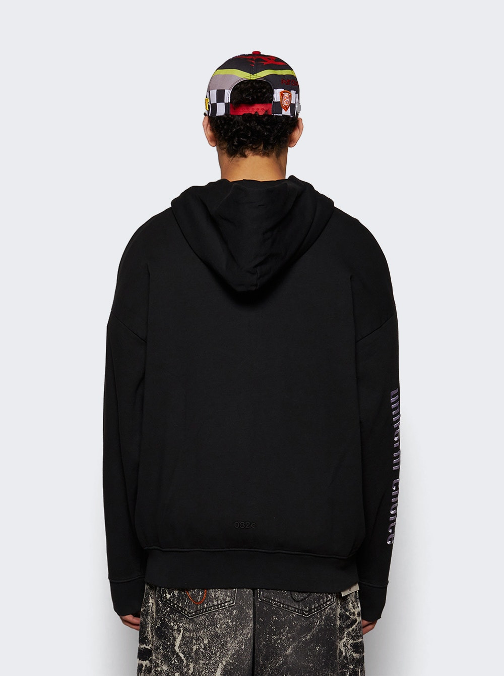 Routine Zip Hoodie Faded Black - 4