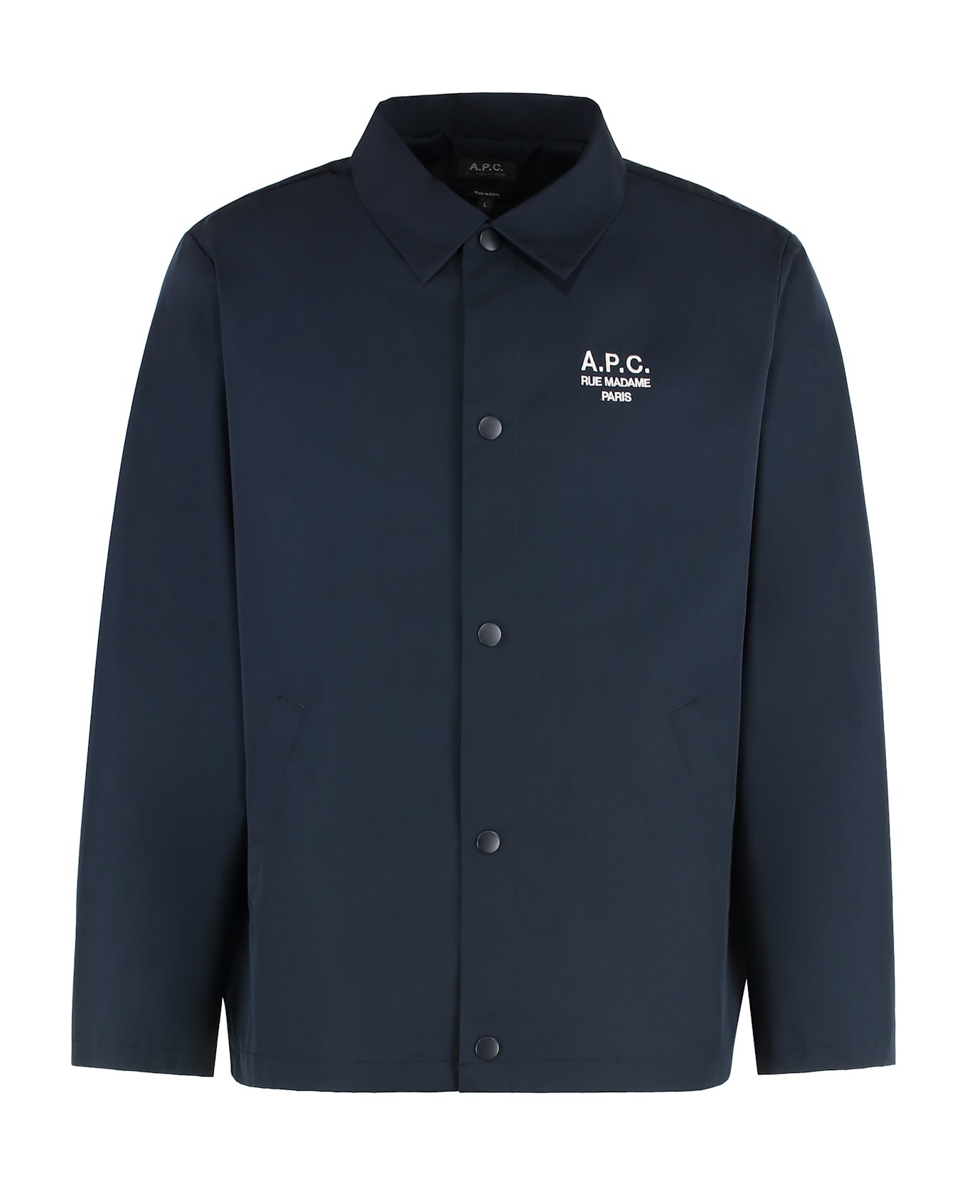 Regis Cotton Blend Overshirt - 1