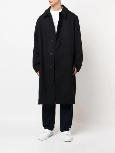 Studio Nicholson Mondial wool-blend coat outlook