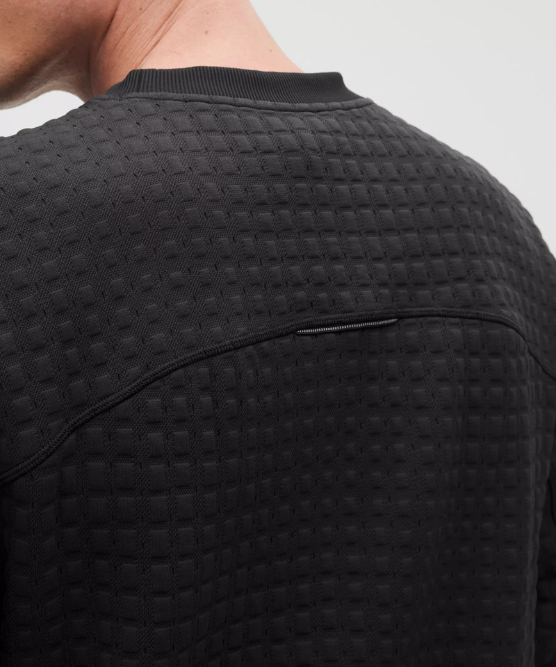 3D Waffle-Knit Jacquard Pullover 6