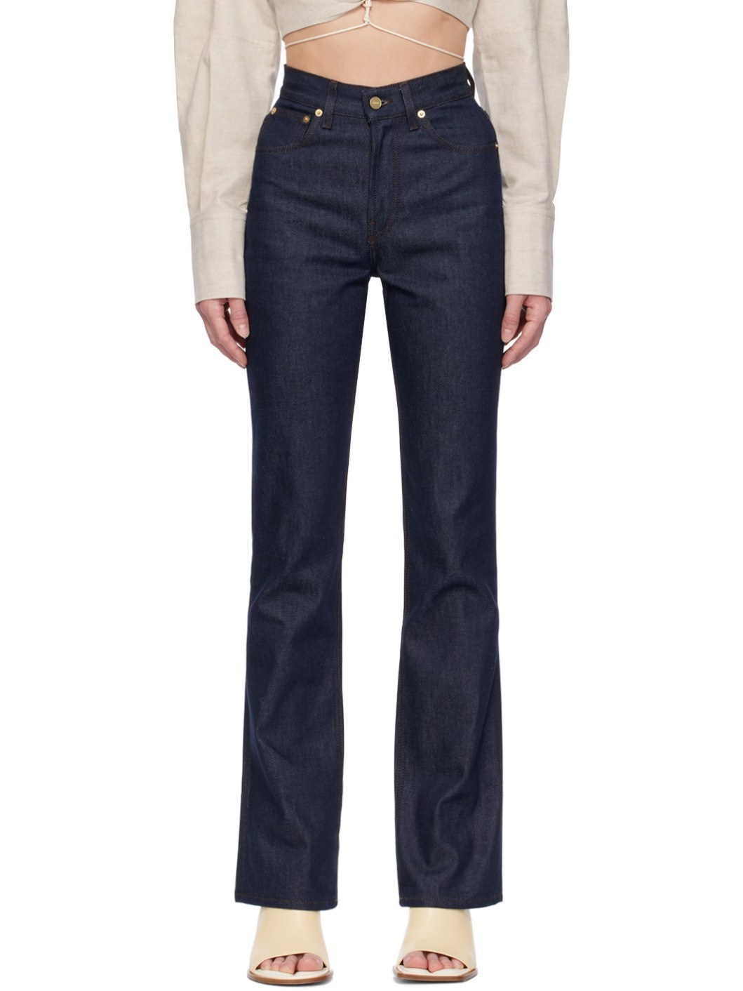 Navy Le Chouchou 'Le de Nîmes' Jeans - 1