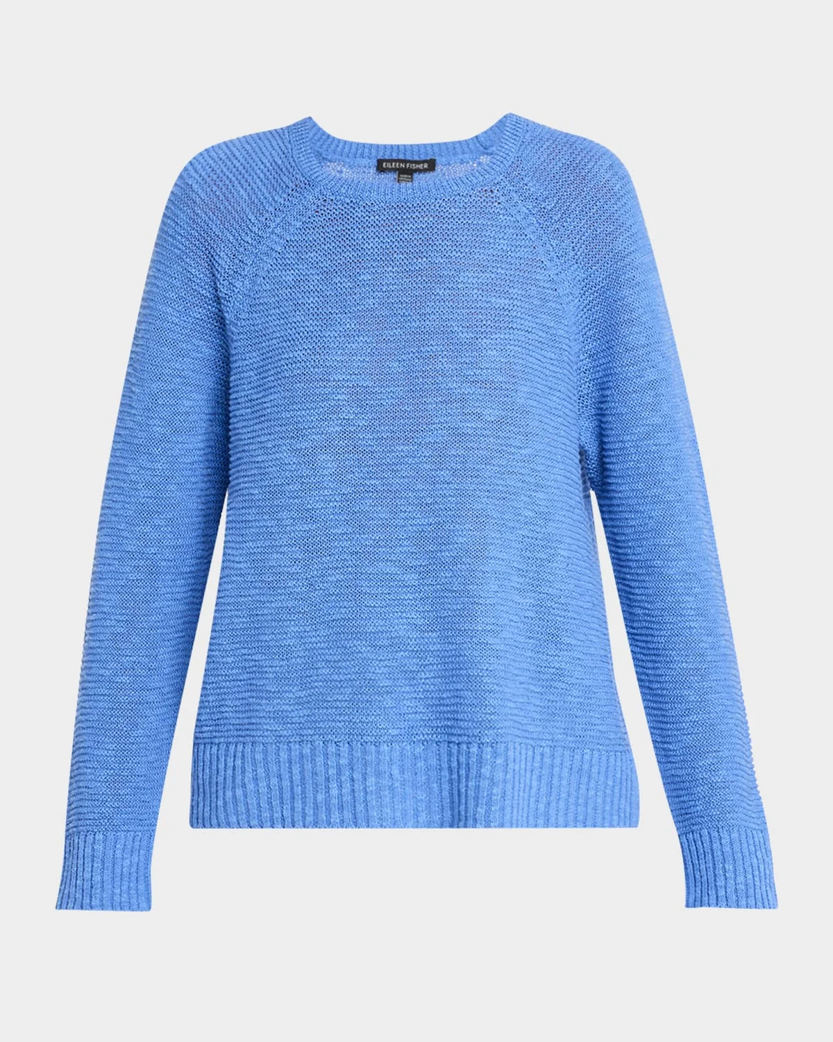 Crewneck Raglan-Sleeve Sweater - 1