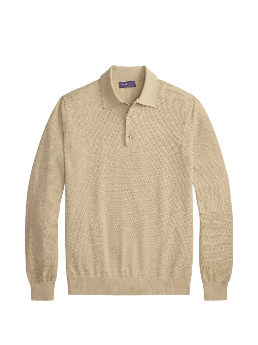 logo-detail polo shirt - 1