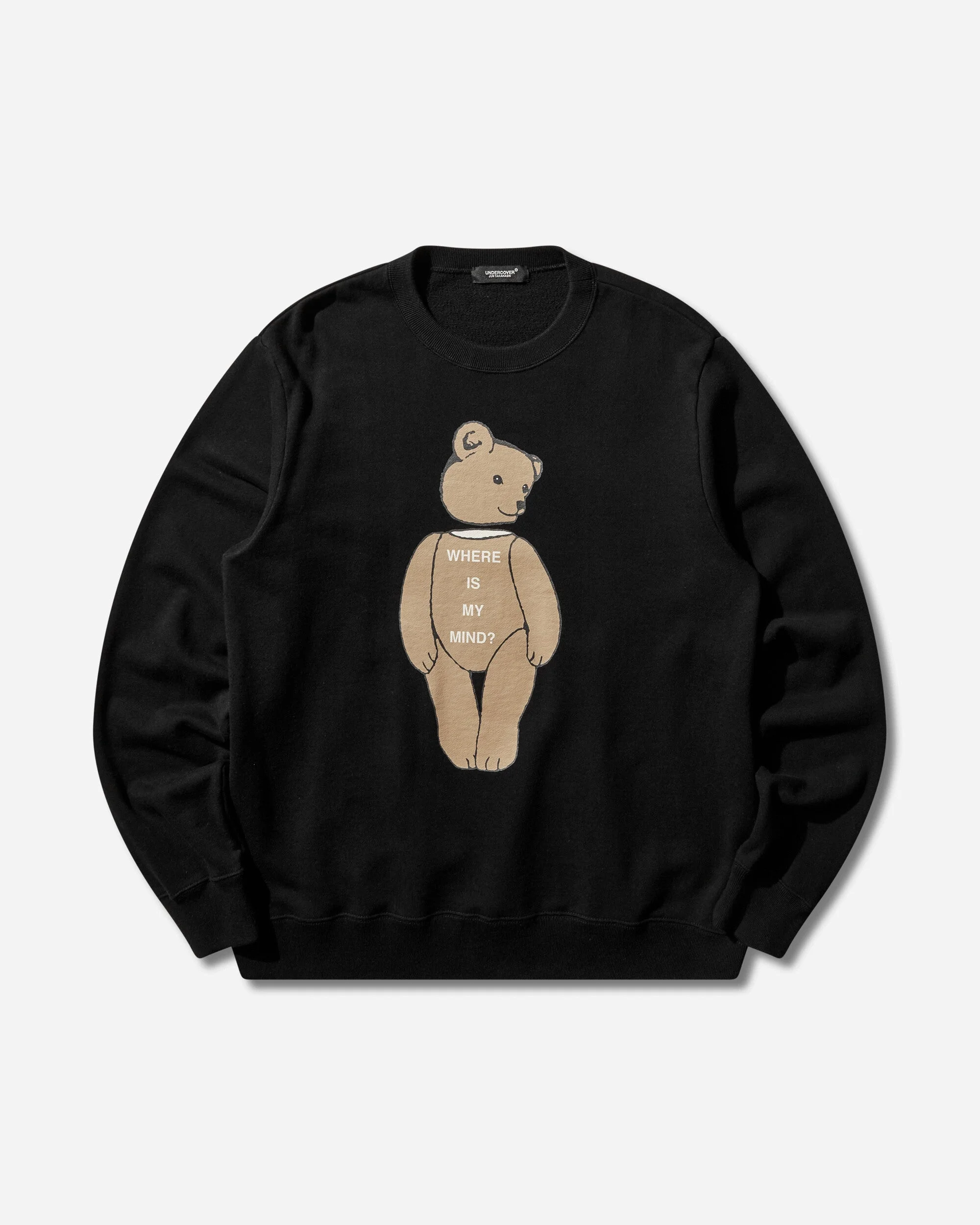 Men's Where is my Mind? Crewneck Sweatshirt Black - 1