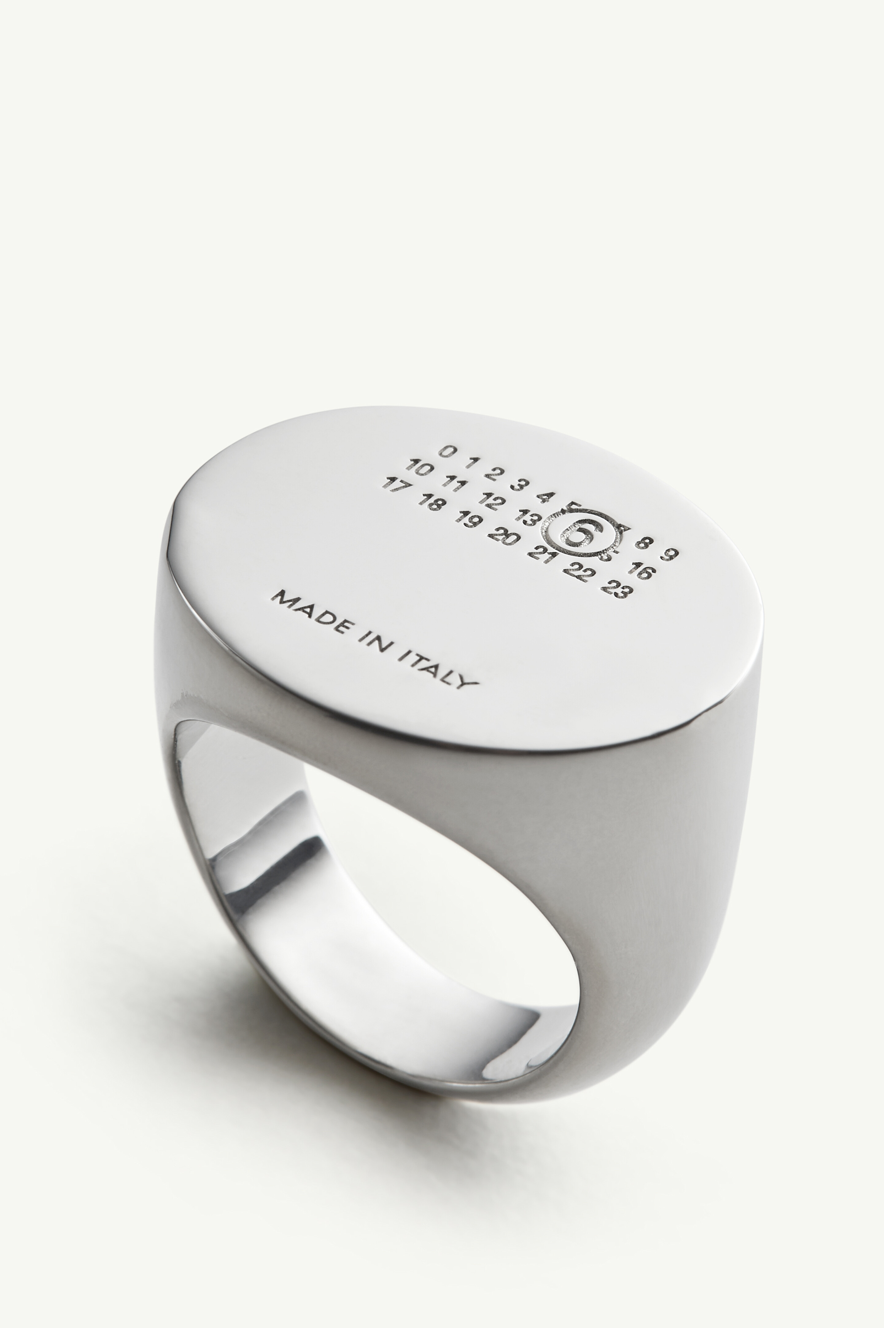 Numeric signet ring - 3