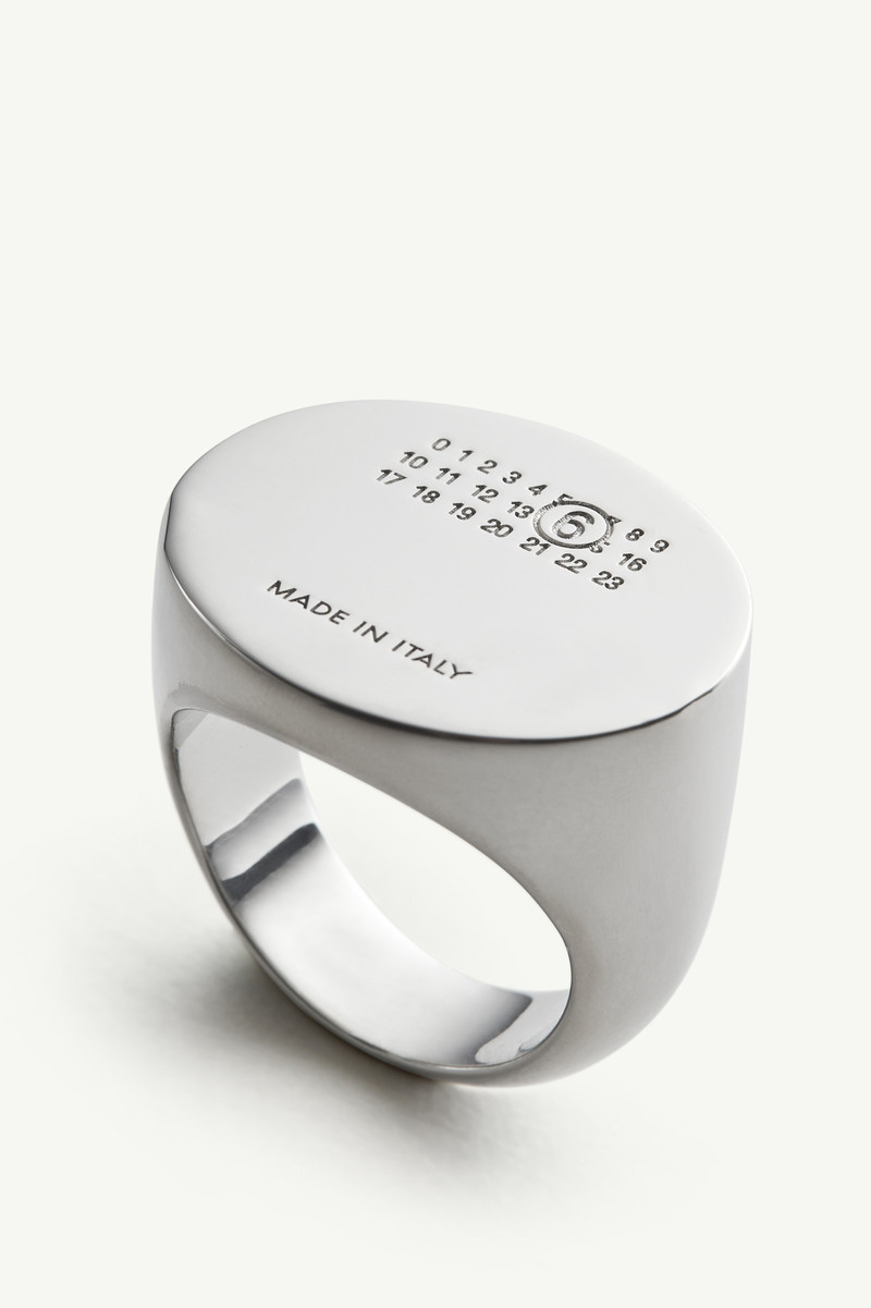 Numeric signet ring 3