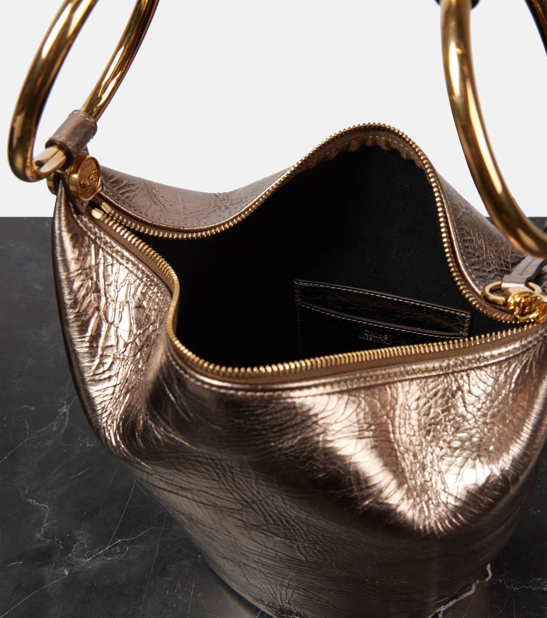 Bracelet Small leather shoulder bag - 3