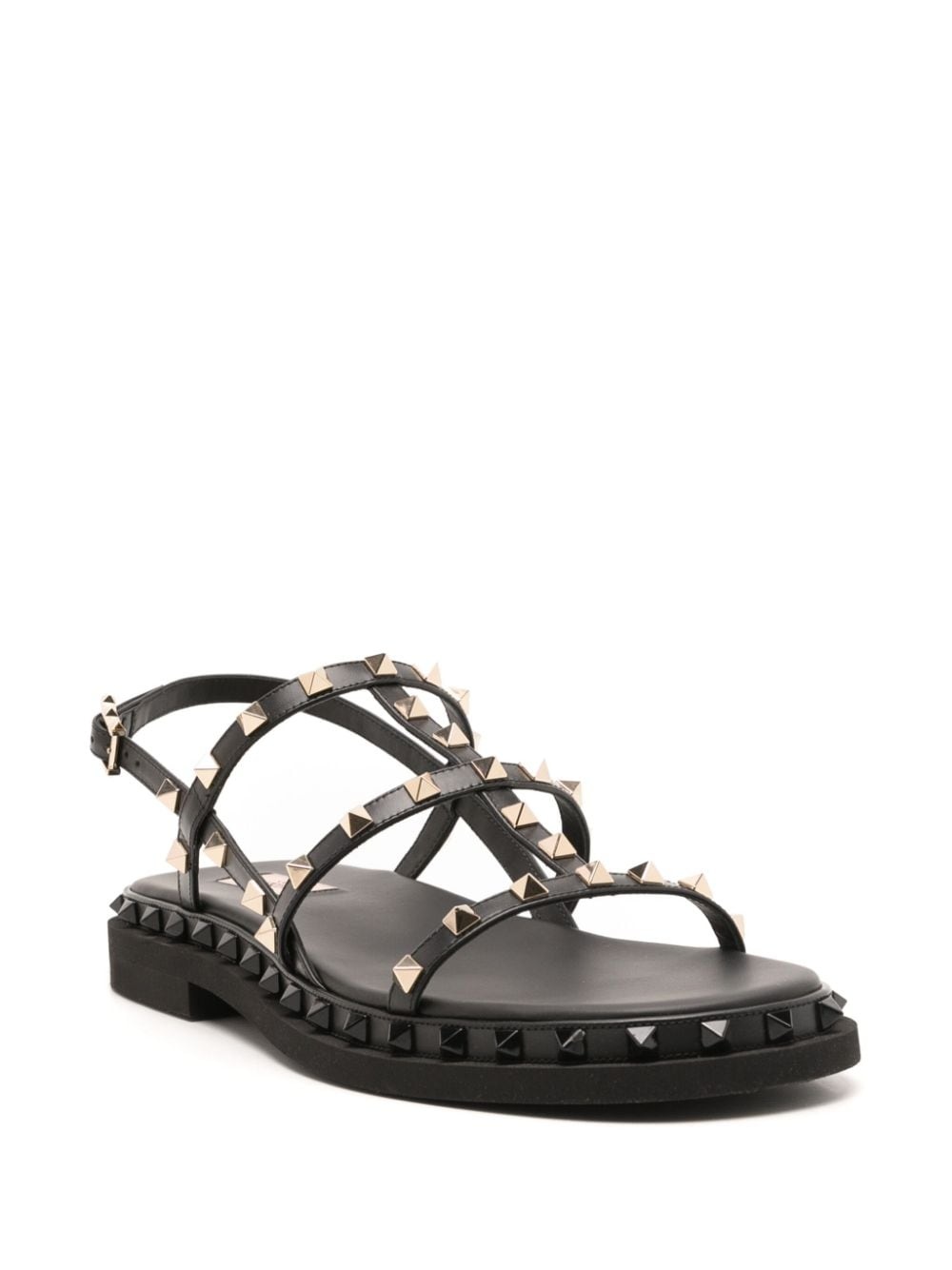 Rockstud 35mm leather sandals - 2