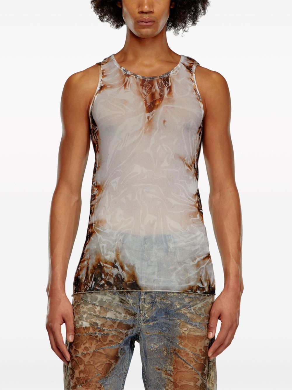 T-Lifty-Burn-Art tank top - 3