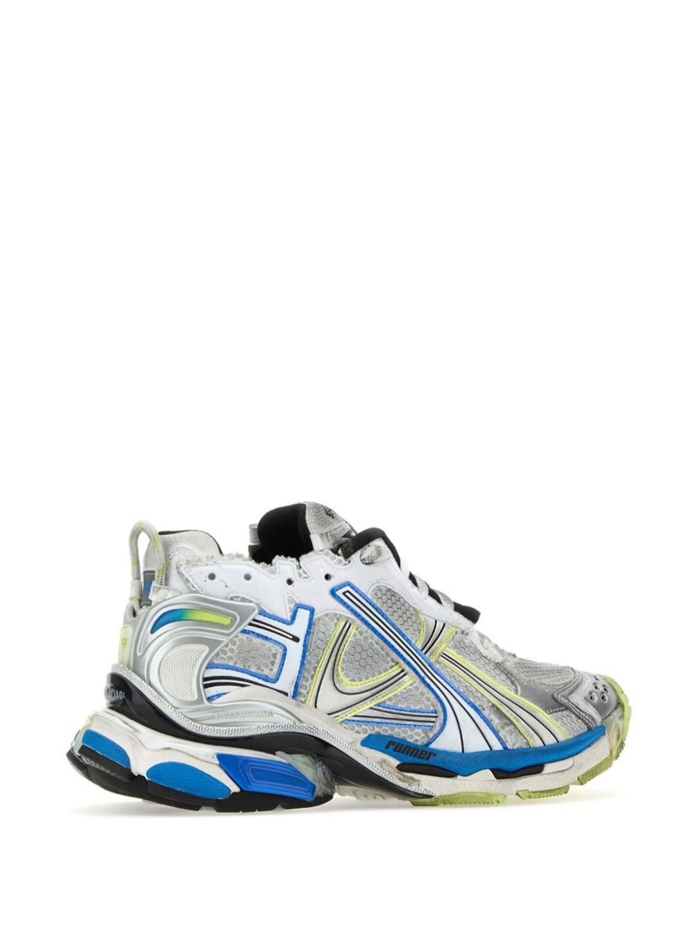 Runner panelled sneakers - 3