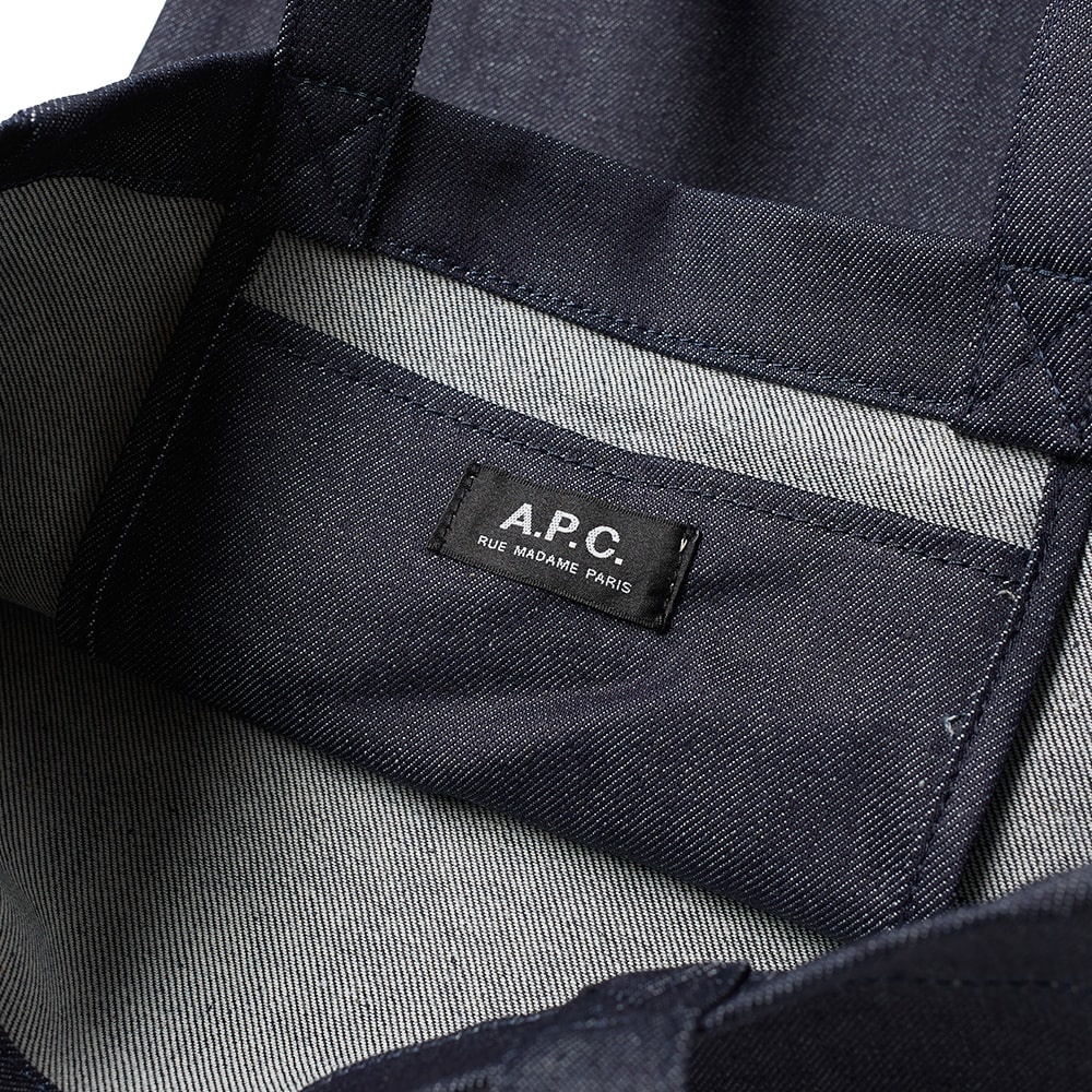 A.P.C. Naively Conceptual Denim Tote - 2