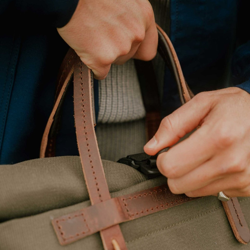 WOODY BUSINESS BAG - KHAKI BM 6