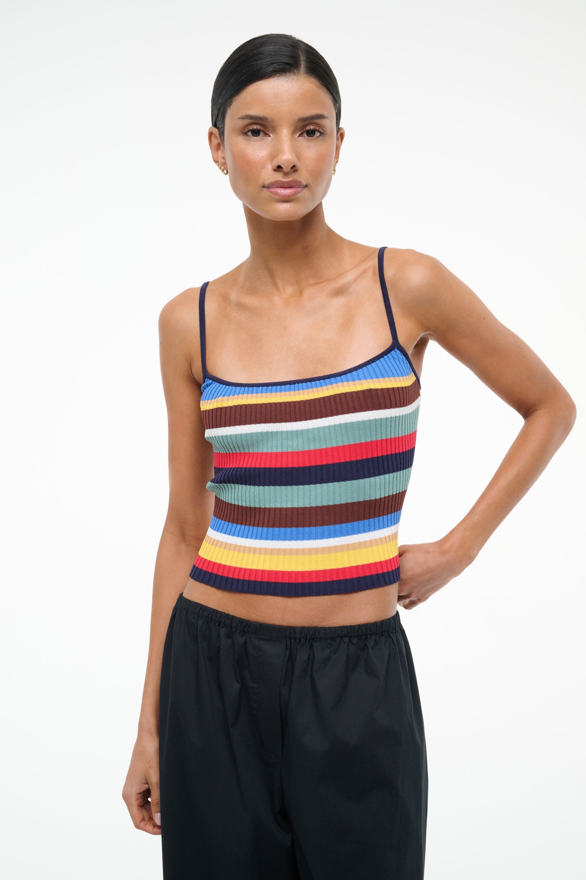 STAUD SOLEIL TANK MARKET STRIPE - 2