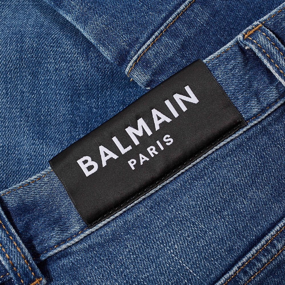 Balmain Slim Vintage Biker Jean - 3