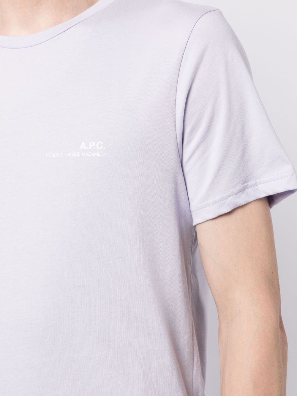 logo-print crew-neck cotton T-shirt - 5