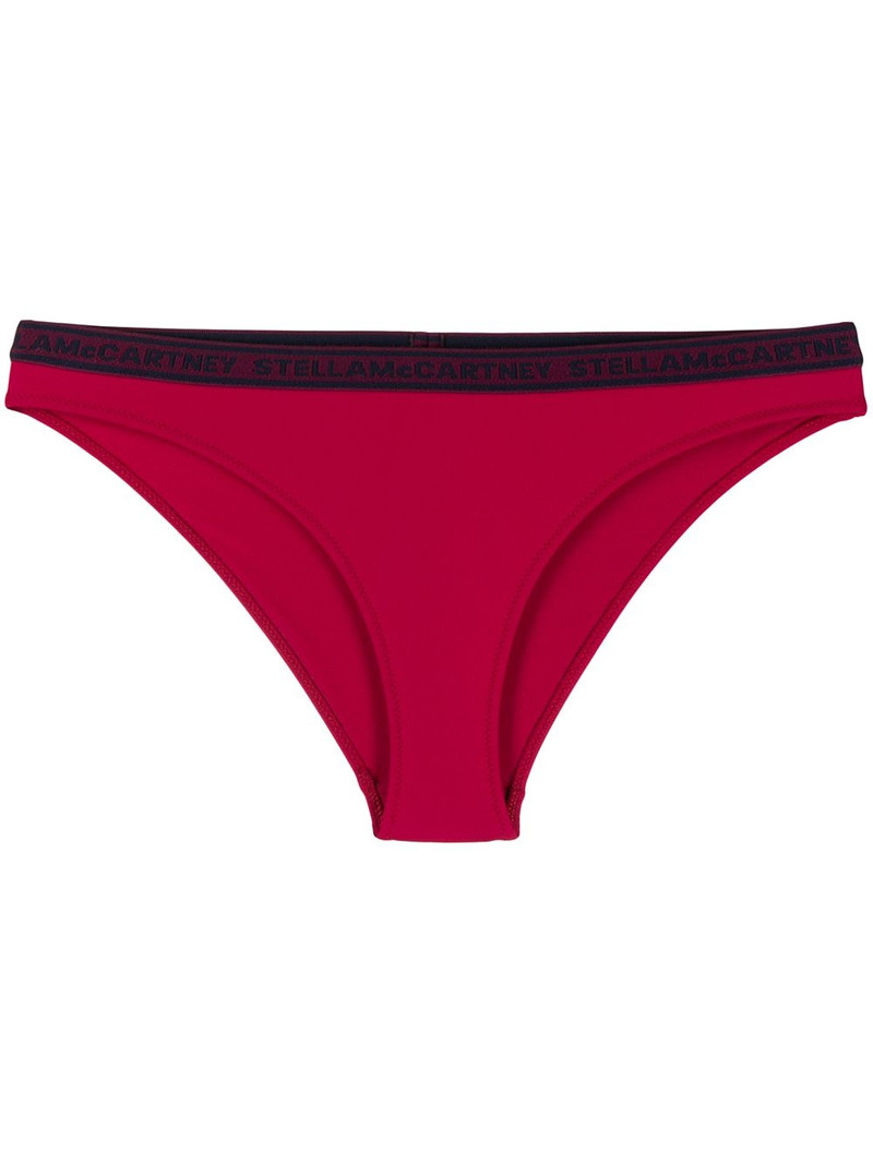 logo-trim bikini bottoms 1