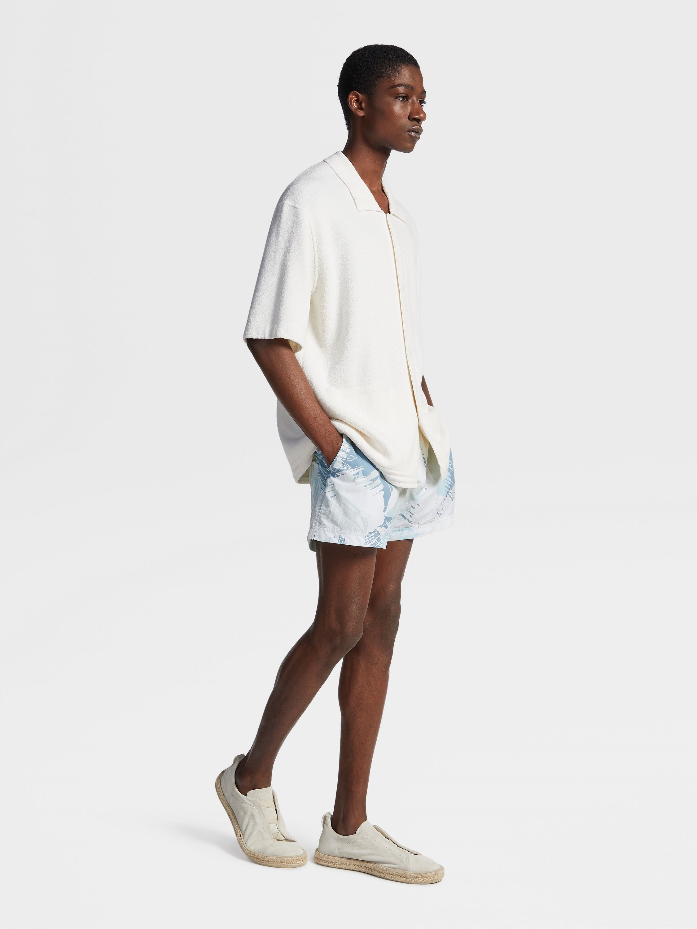 ZEGNA 232 ROAD BRAND MARK SWIM BOXERS - 4