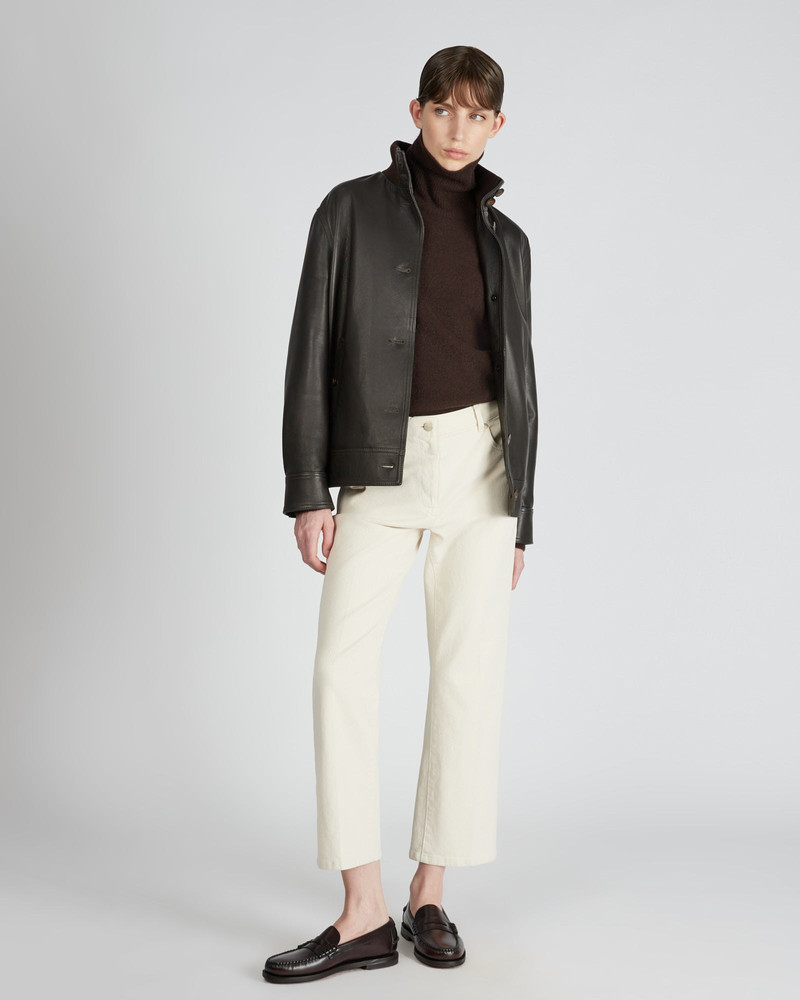 Regular fit polo neck in wool and Alpaca 5
