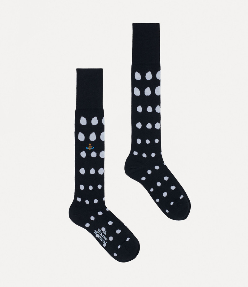 Vivienne Westwood DOTS HIGH SOCK outlook