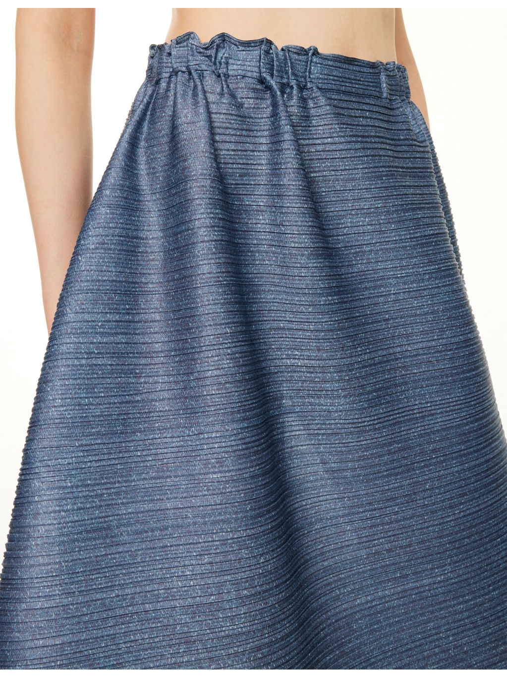 Grainy Colours Knitted Midi Skirt - 5