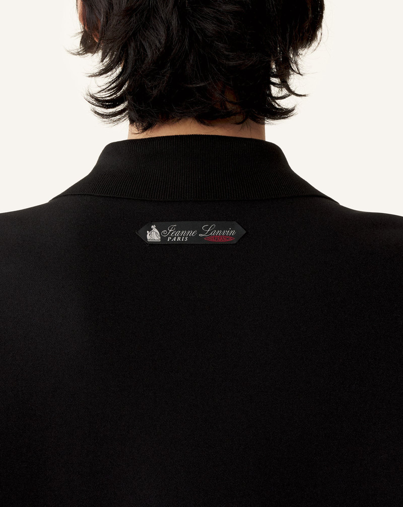 ZIP JACKET IN SILK AND COTTON JACQUARD 6