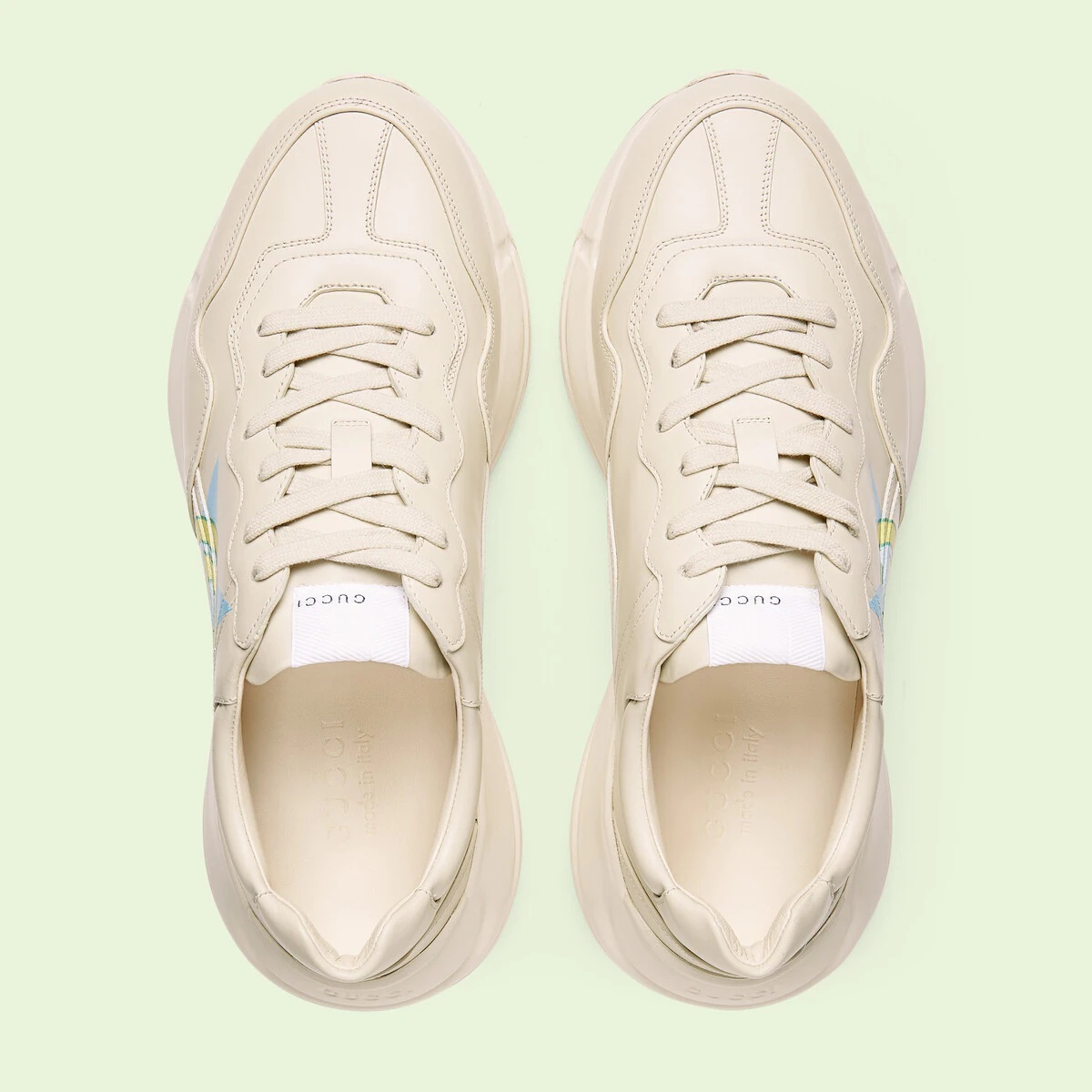 Men's Rhyton star print sneaker - 5