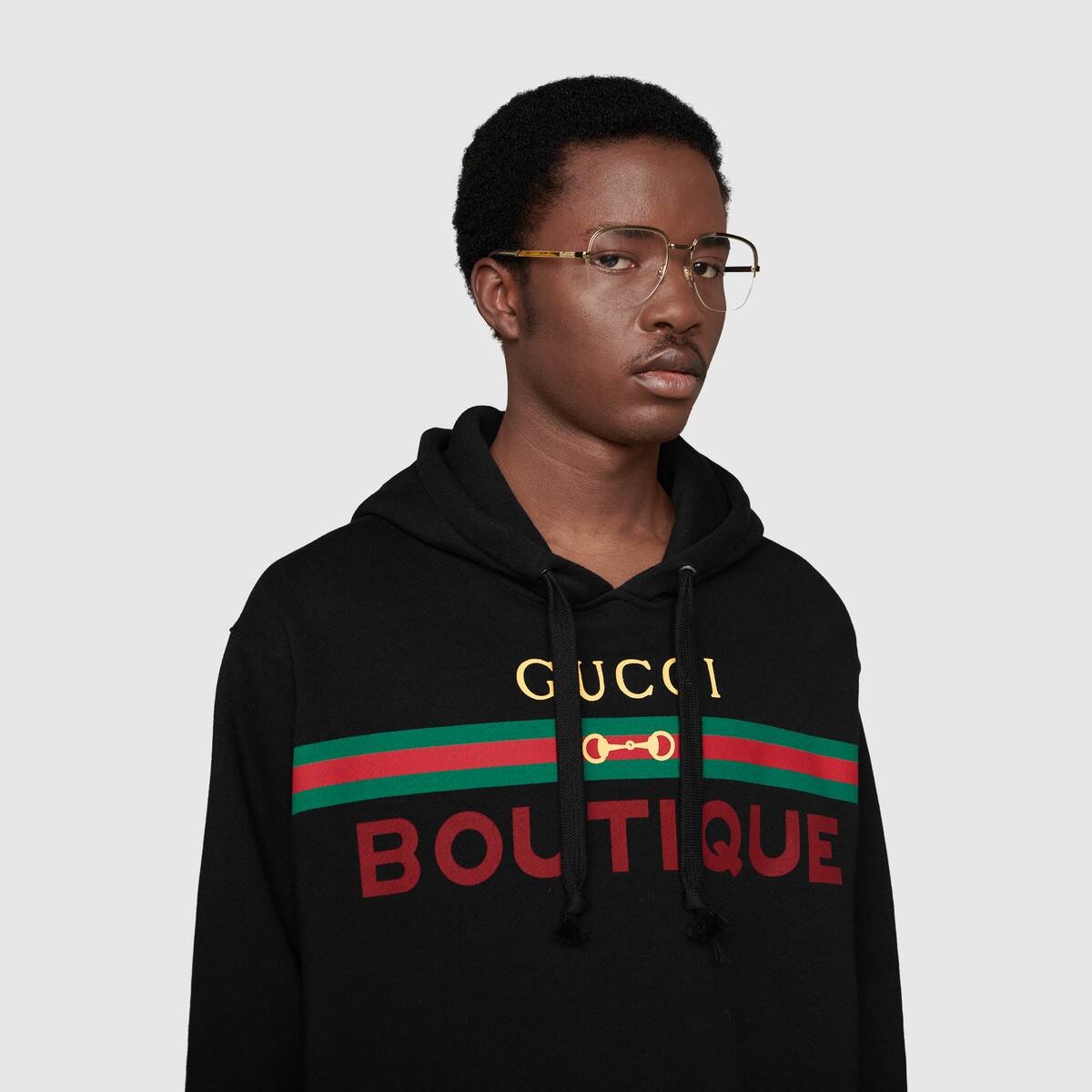 Gucci Boutique print sweatshirt - 8