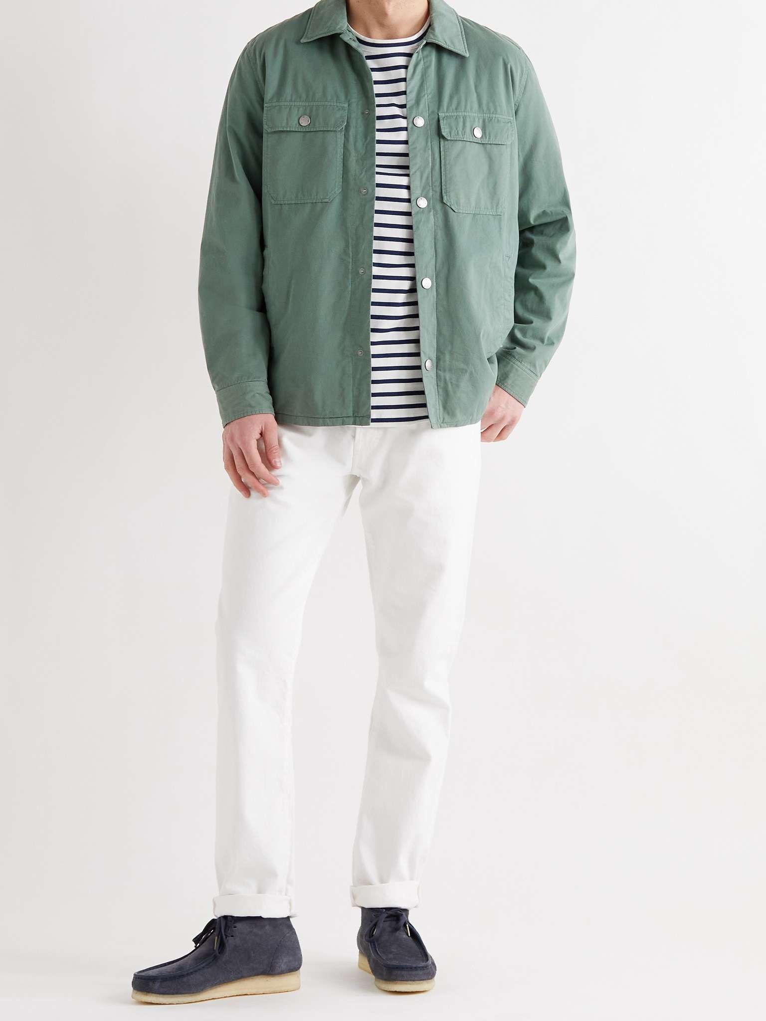 Alex Cotton-Twill Shirt Jacket - 2