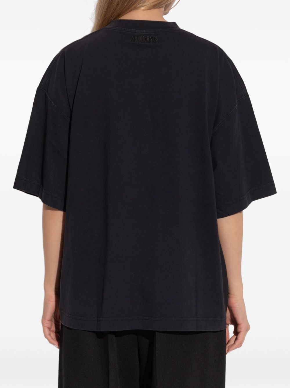text-print short-sleeve T-shirt - 5
