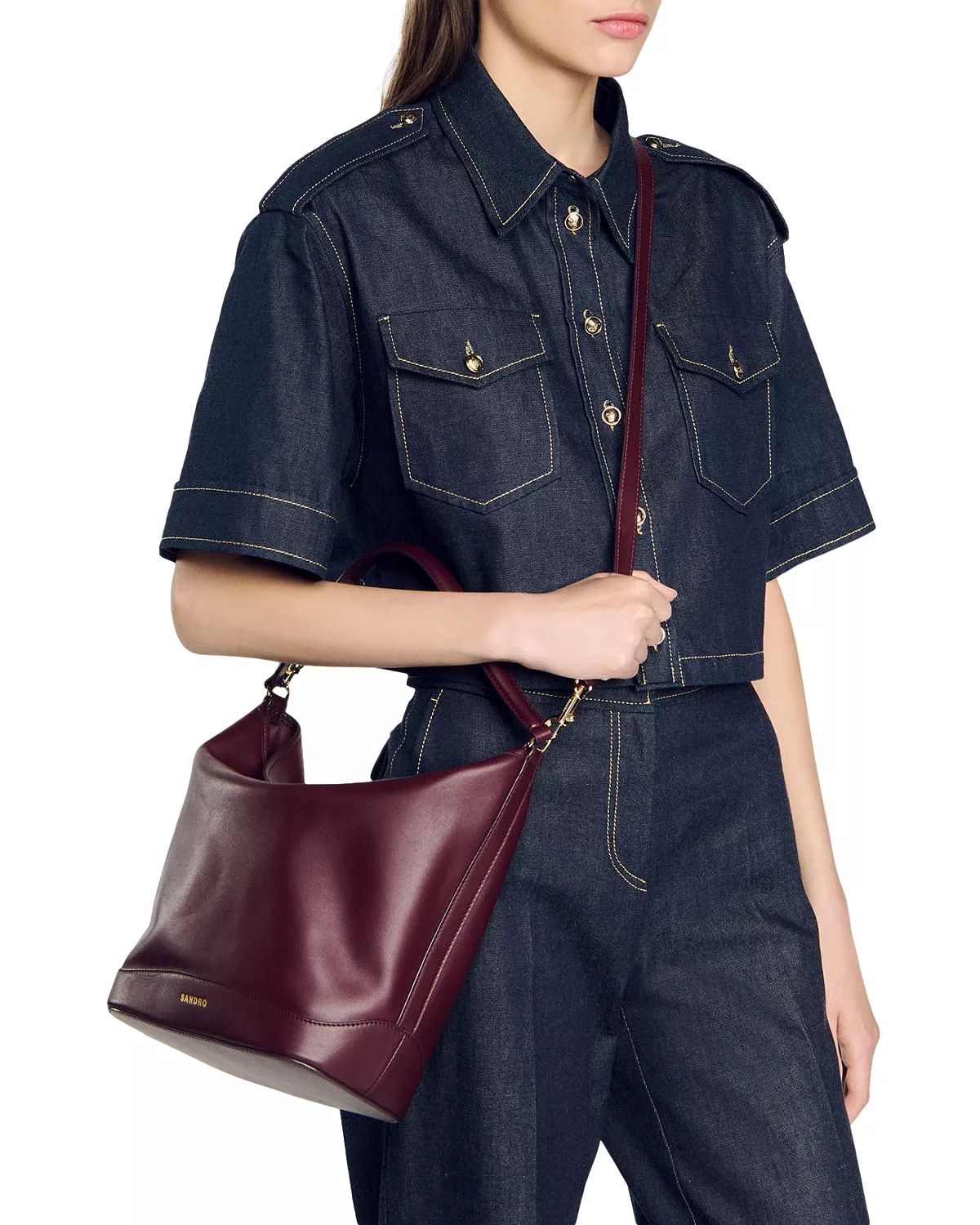 Tangoso Shoulder Bucket Bag - 2