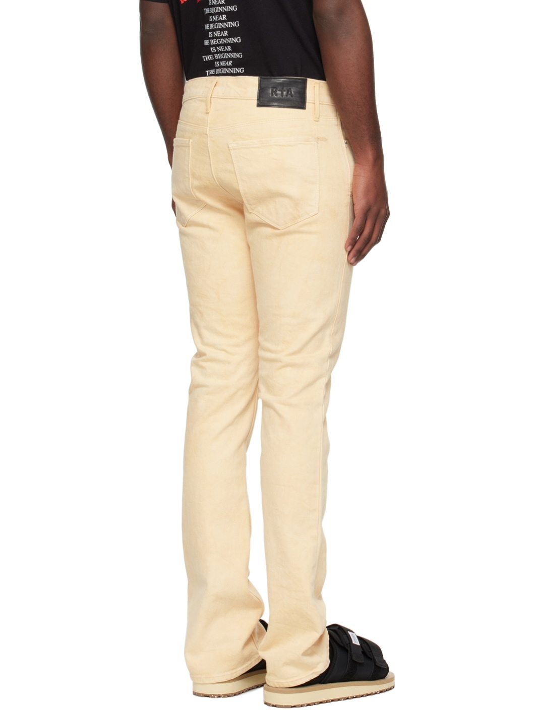 Beige Denis Jeans - 3